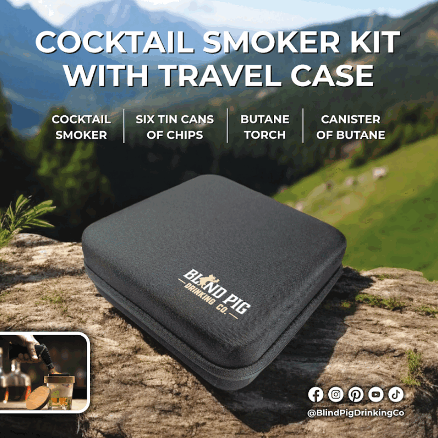 Cocktail Smoker Kit – Premium Smoke Infuser with Built-In Scorch Guard