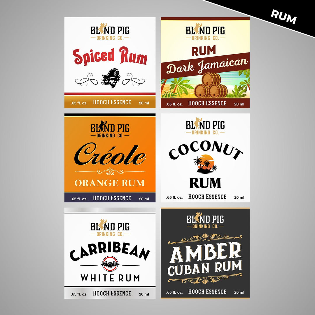 Personalized Rum Barrel + Rum Making Kit | The Home Distiller's Choice for DIY Spirits | Distilling Co. Series - Blind Pig Drinking Co.