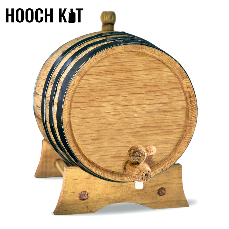 Authentic Oak Aging Barrel + Hooch Kit for Making Spirits at Home| The Home Distiller's Choice for DIY Spirits - Blind Pig Drinking Co.