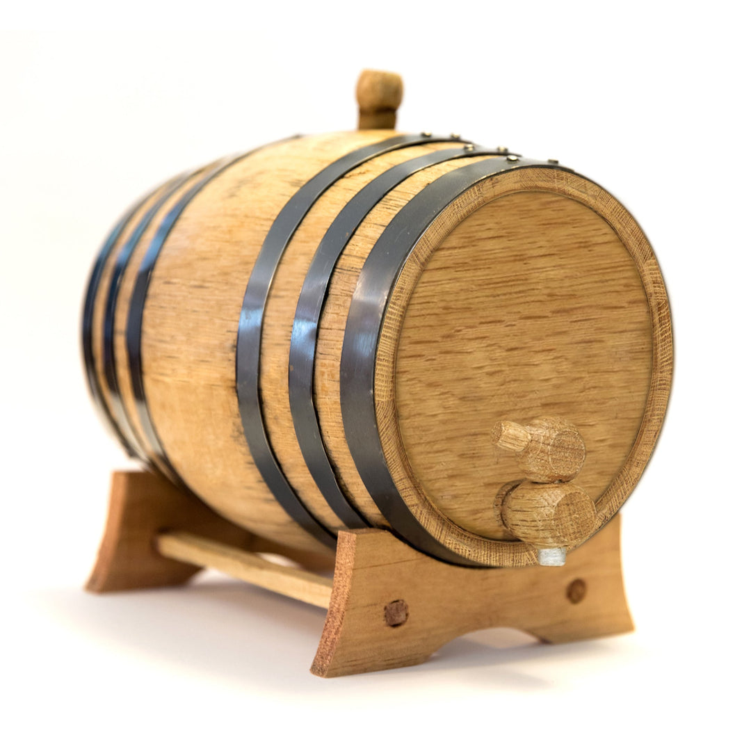 Bourbon Making Kit | Personalized Small Oak Bourbon Barrel - Blind Pig Drinking Co.