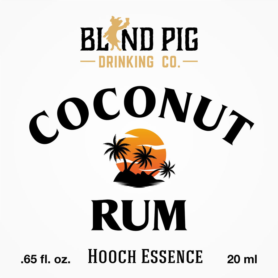 Coconut Rum Hooch Essence | Rum Flavor for DIY Spirits - Blind Pig Drinking Co.