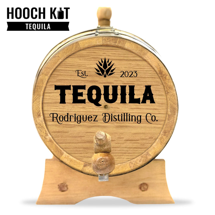 Personalized Tequila Barrel + Tequila Making Kit | The Home Distiller's Choice for DIY Spirits | Distilling Co. Series - Blind Pig Drinking Co.