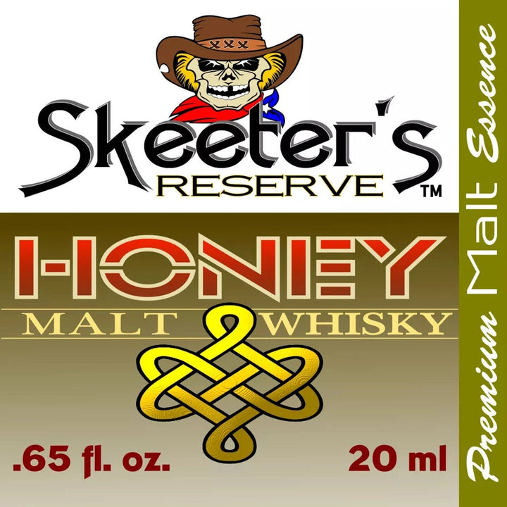 Skeeter's Reserve™ Honey Malt Whisky Premium Essence - Flavor Concentrate - Mixers & Cooking Recipes - Blind Pig Drinking Co.